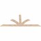 Ekena Millwork Richland Smooth Timber Gable Bracket, Douglas Fir, 96"W x 40"H x 1 1/2"D x 5 1/2"F, 10/12 Pitch GBW096X40X0206RIC00SDF - alternate 2